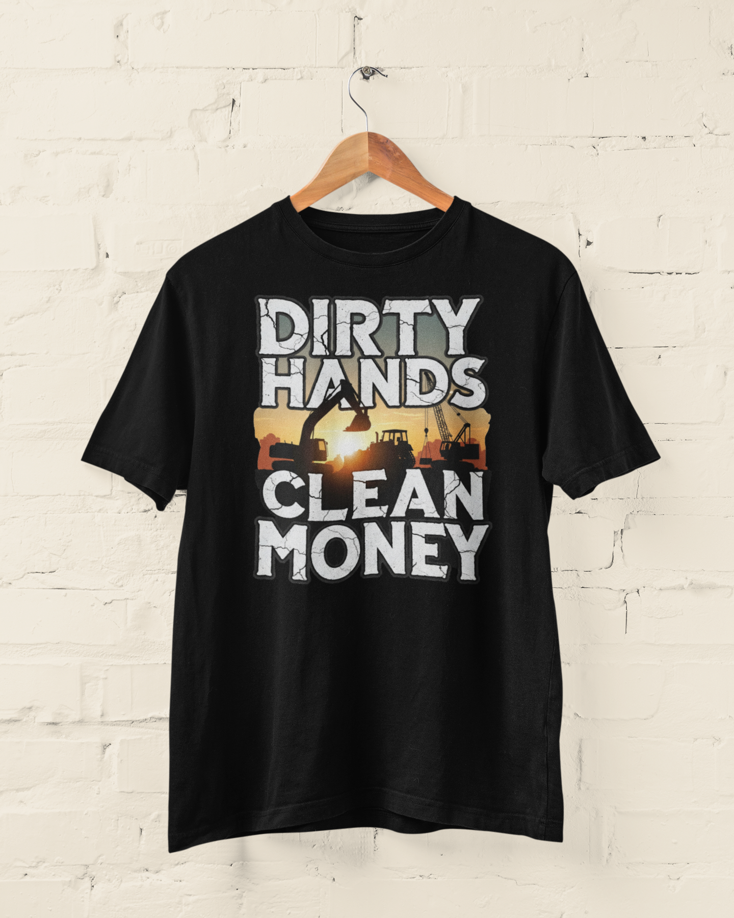 Dirty Hands Clean Money T-Shirt - Great for Tradespeople