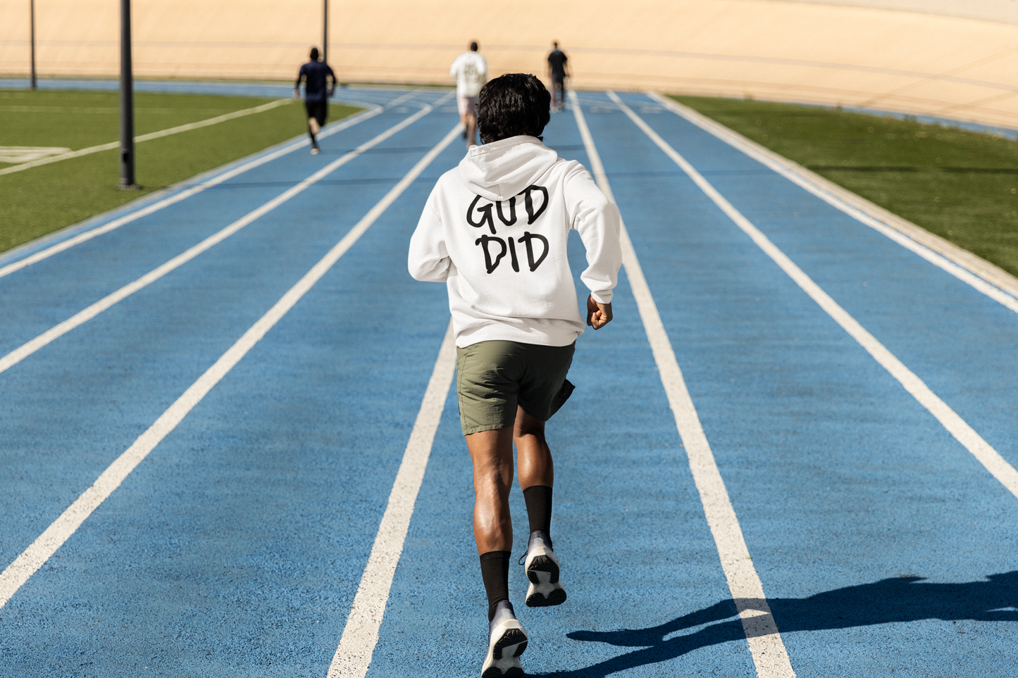 GOD DID - Faith Based Statement Hoodie