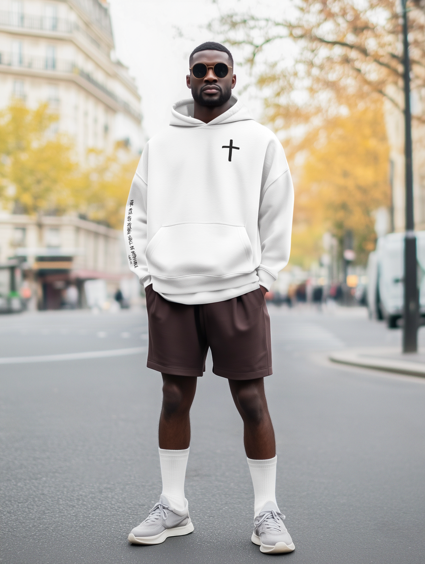 GOD DID - Faith Based Statement Hoodie