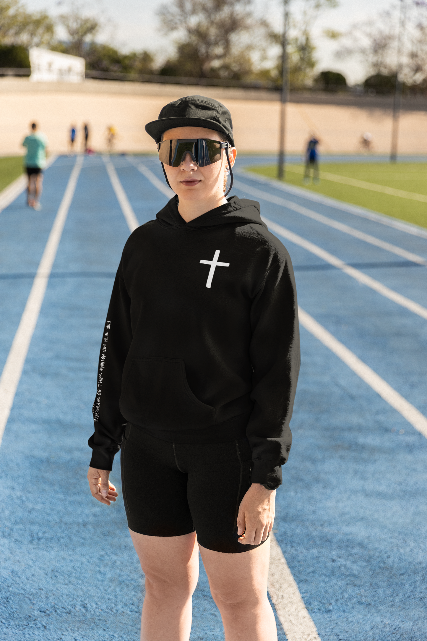 GOD DID - Faith Based Statement Hoodie