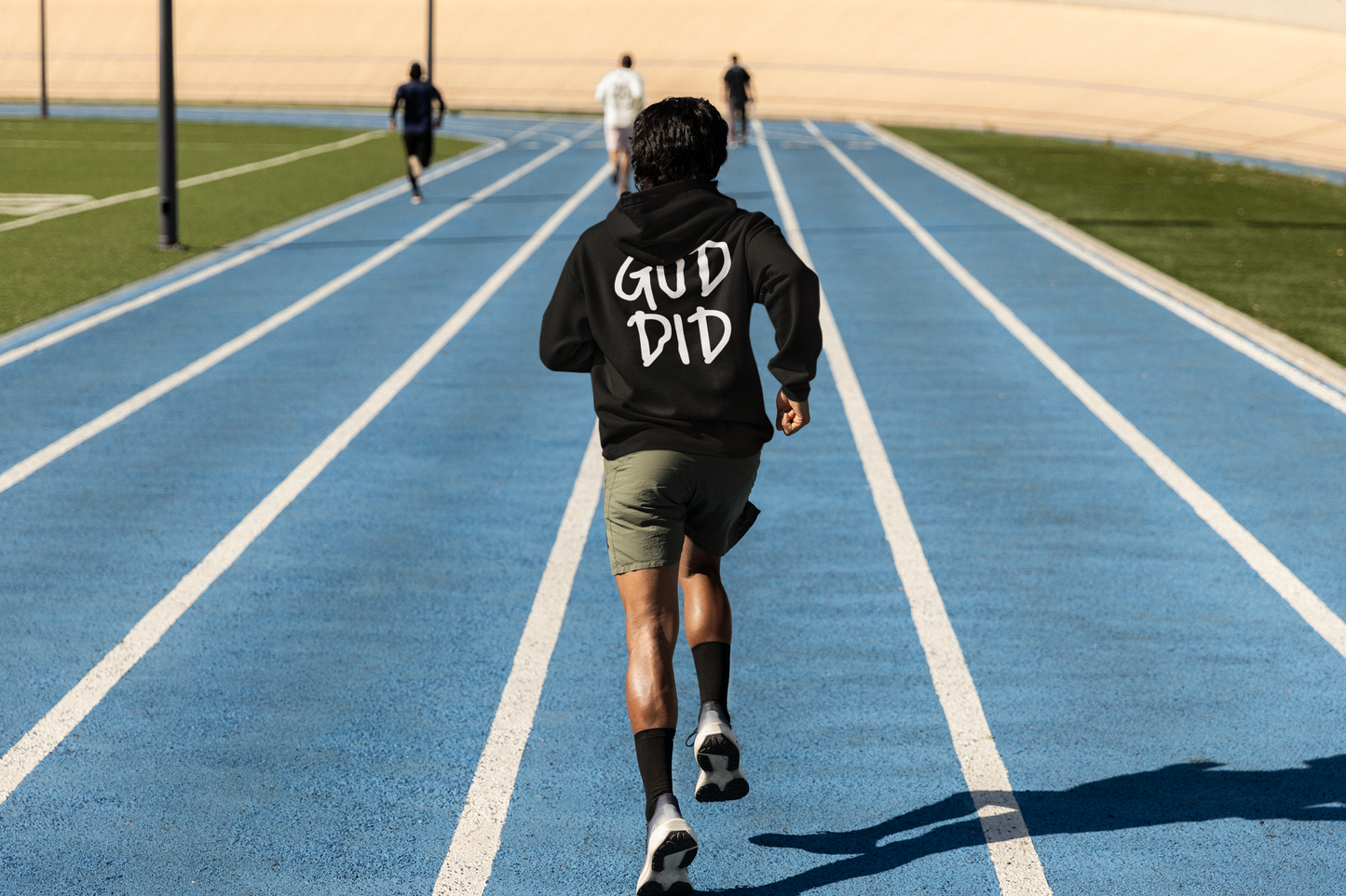 GOD DID - Faith Based Statement Hoodie