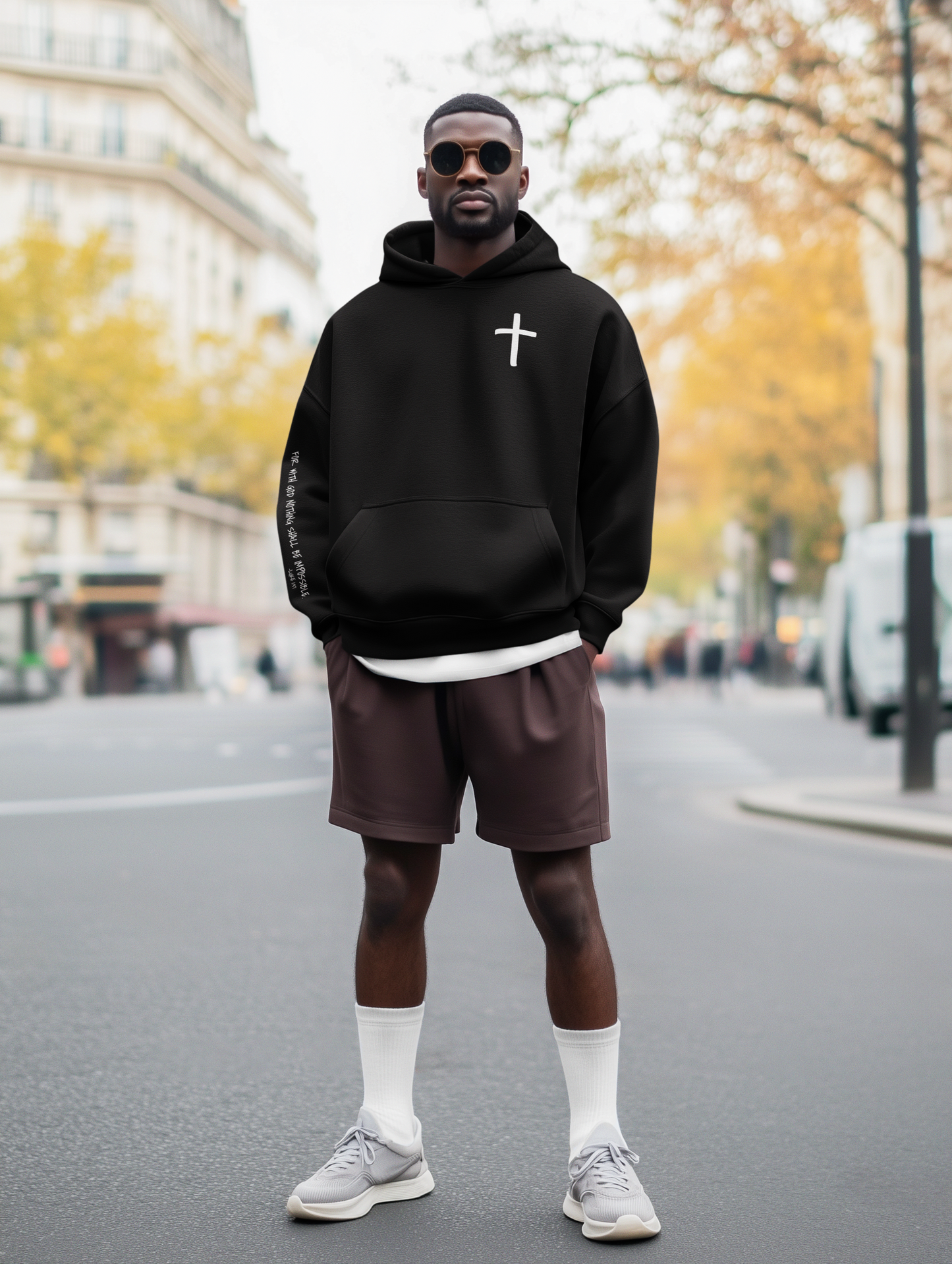 GOD DID - Faith Based Statement Hoodie