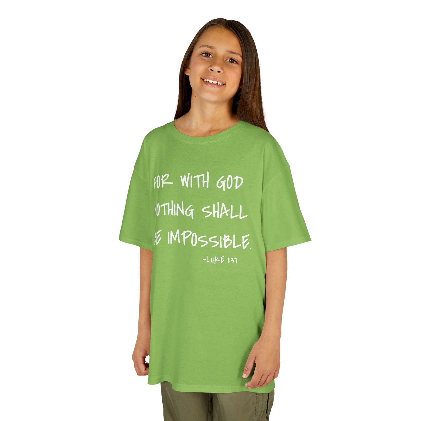 GOD DID - Kids Heavy T-Shirt