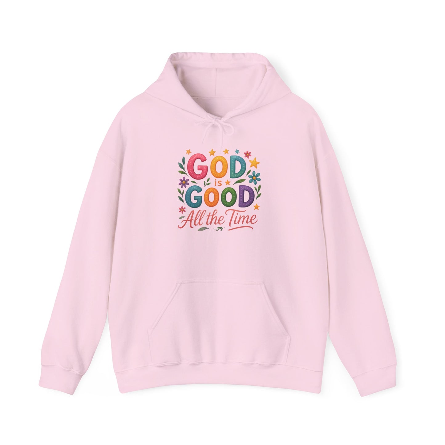 God is Good Heavy Blend Faith Based Hoodie