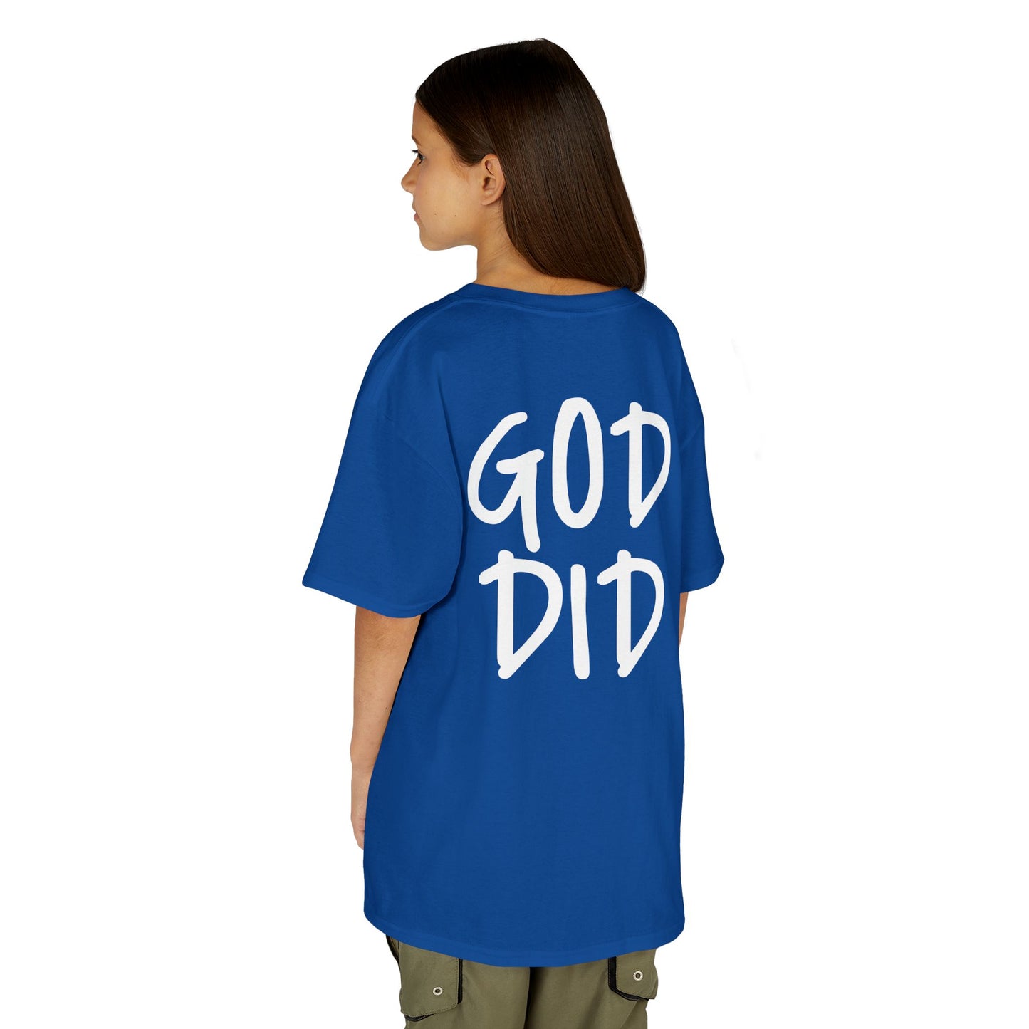 GOD DID - Kids Heavy T-Shirt