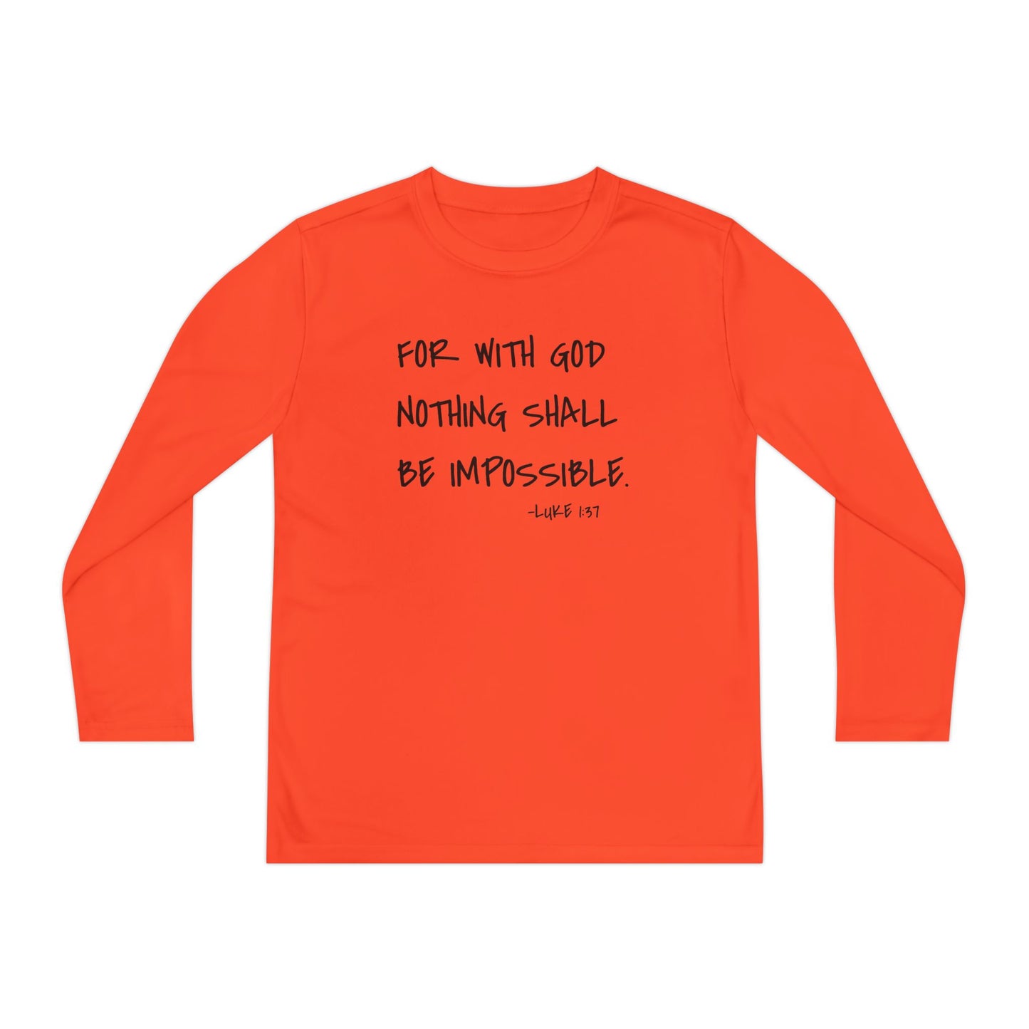 GOD DID - Youth Long Sleeve T-Shirt