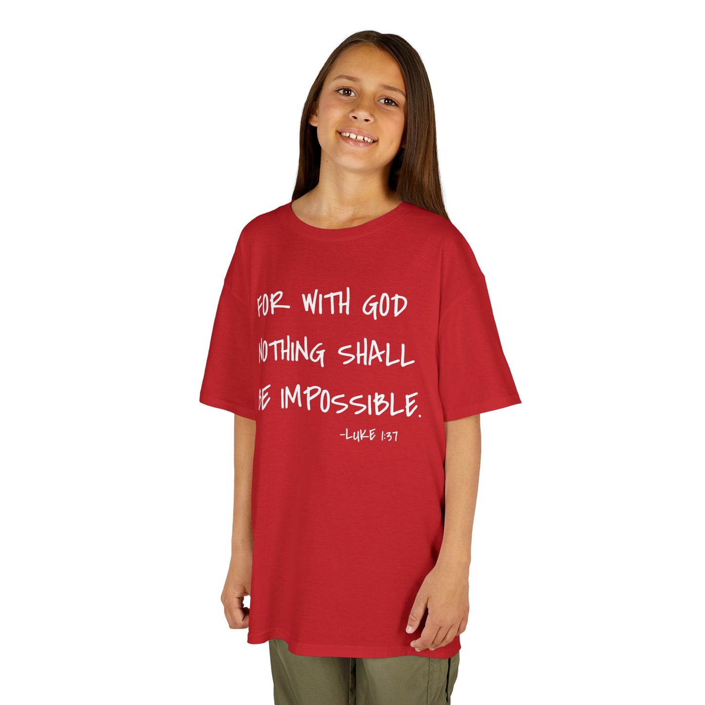 GOD DID - Kids Heavy T-Shirt