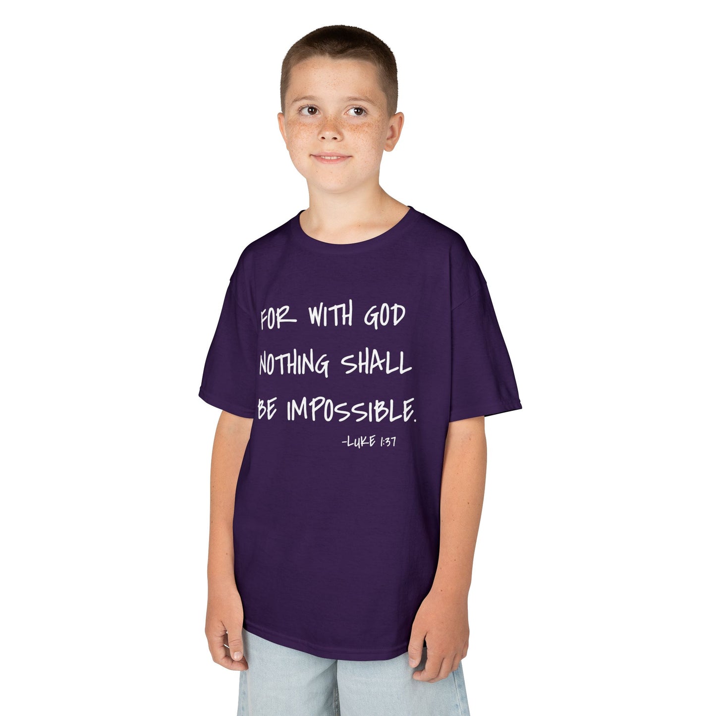 GOD DID - Kids Heavy T-Shirt