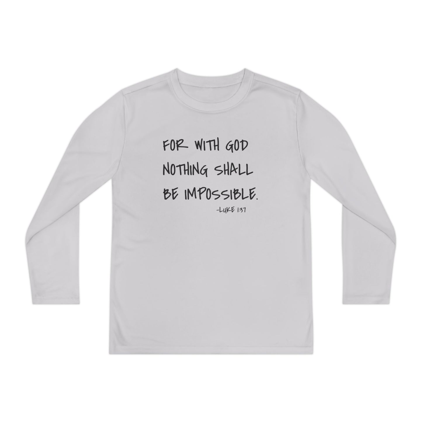 GOD DID - Youth Long Sleeve T-Shirt
