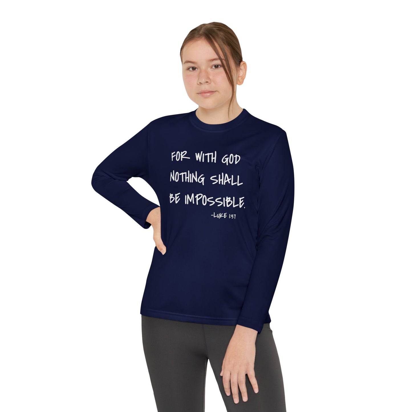 GOD DID - Youth Long Sleeve T-Shirt
