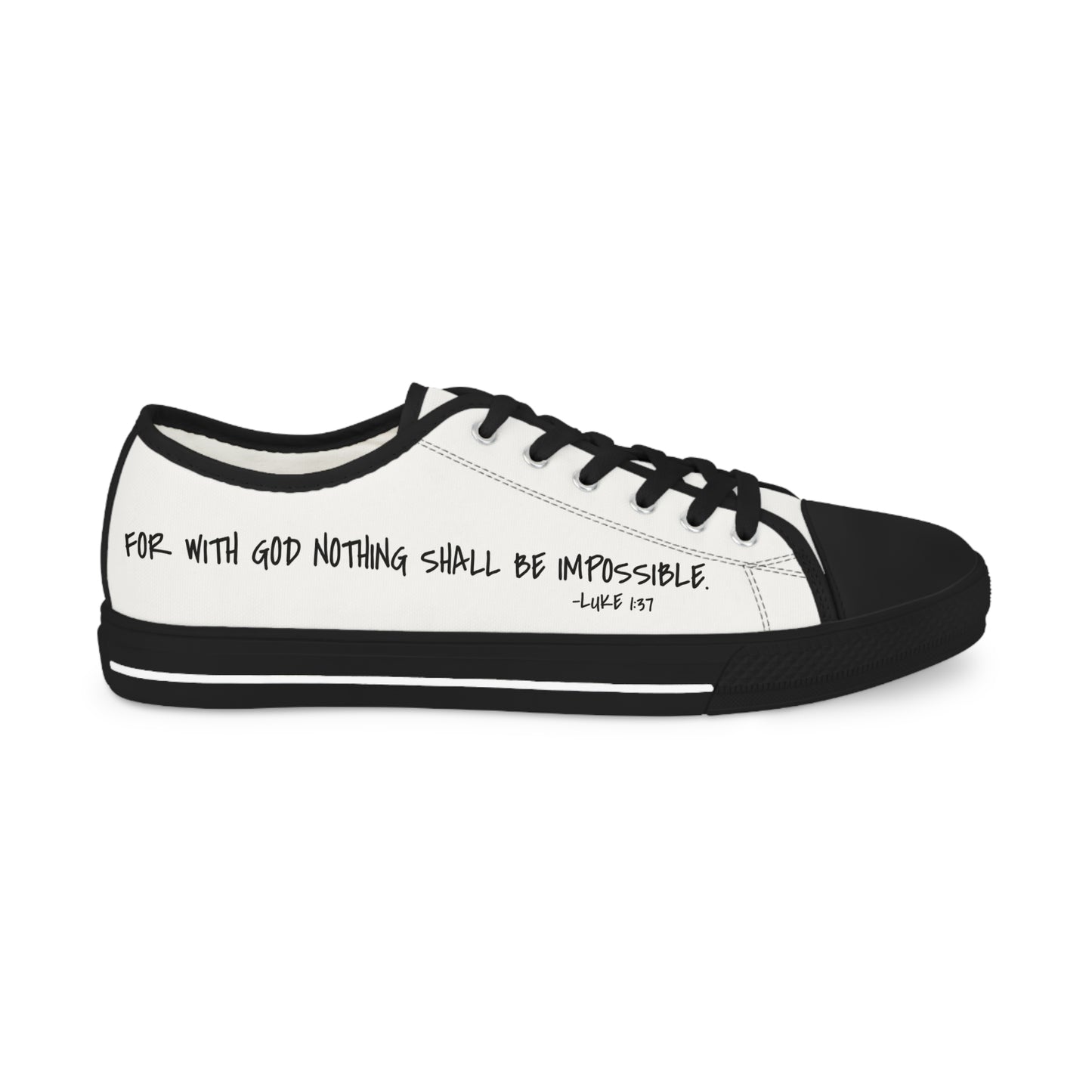 GOD DID - Men's Low Top Sneakers
