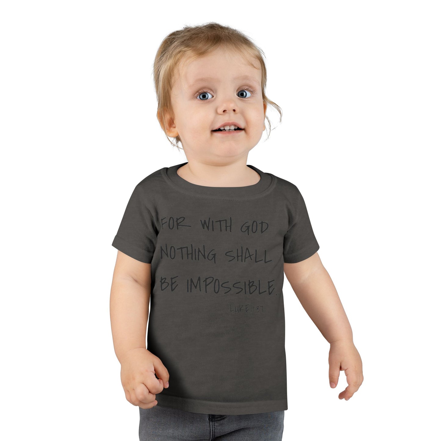 GOD DID - Faith Inspired Toddler T-shirt