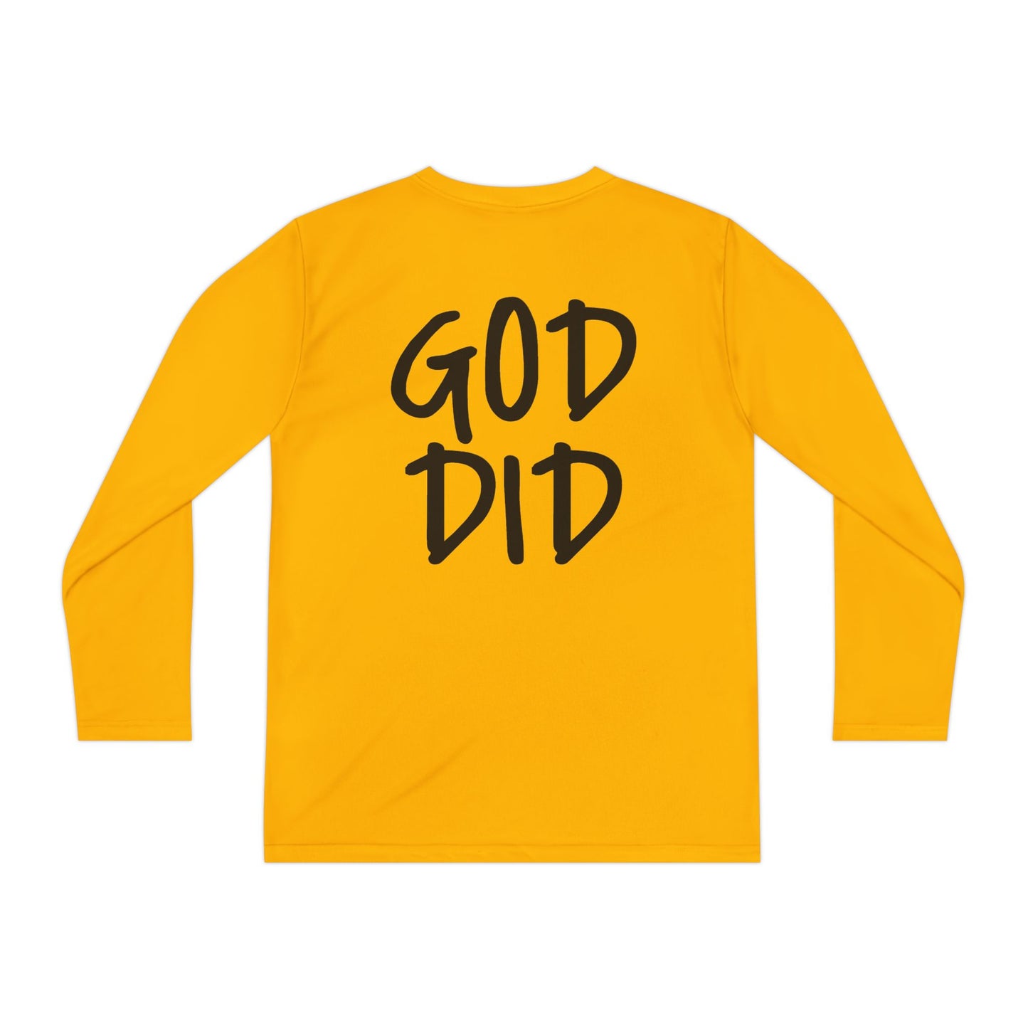 GOD DID - Youth Long Sleeve T-Shirt
