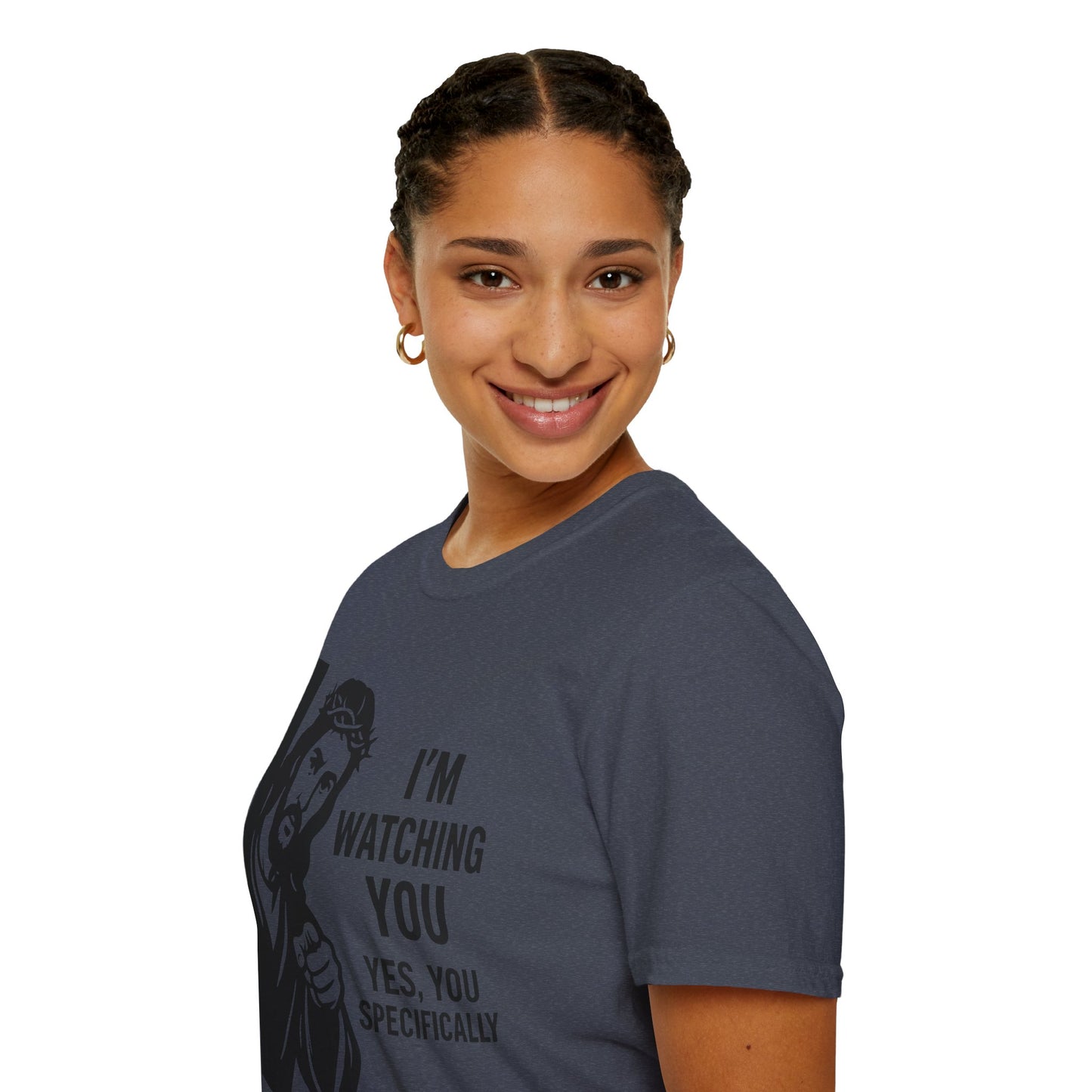 Jesus "I'm Watching You" T-Shirt, Funny Gift for Friends