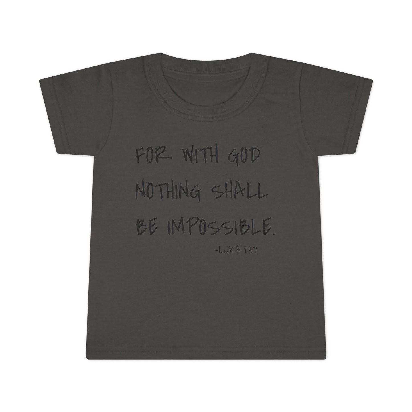 GOD DID - Faith Inspired Toddler T-shirt