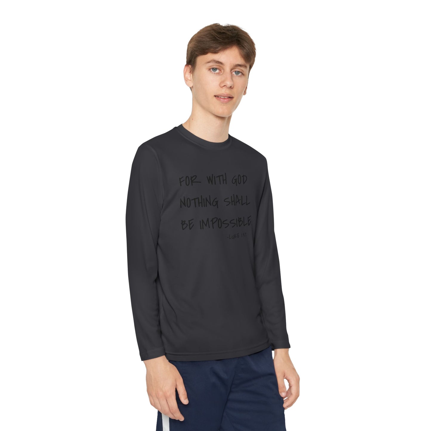 GOD DID - Youth Long Sleeve T-Shirt