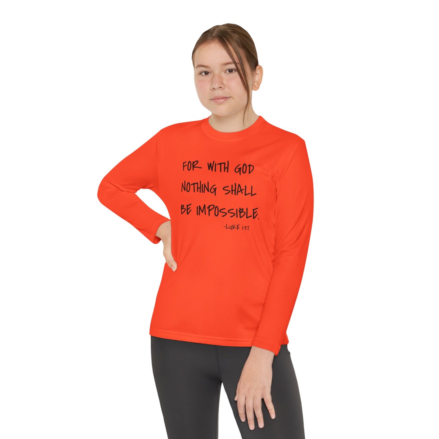 GOD DID - Youth Long Sleeve T-Shirt