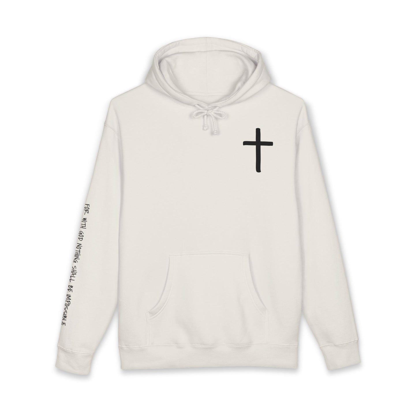GOD DID - Faith Based Statement Hoodie