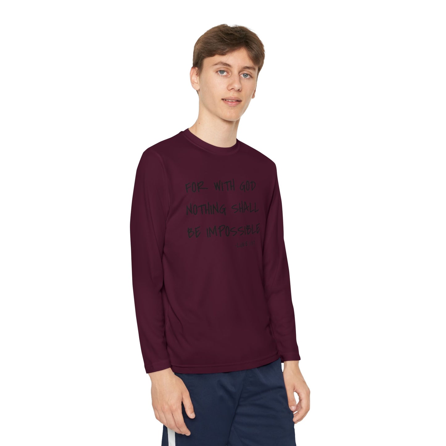 GOD DID - Youth Long Sleeve T-Shirt