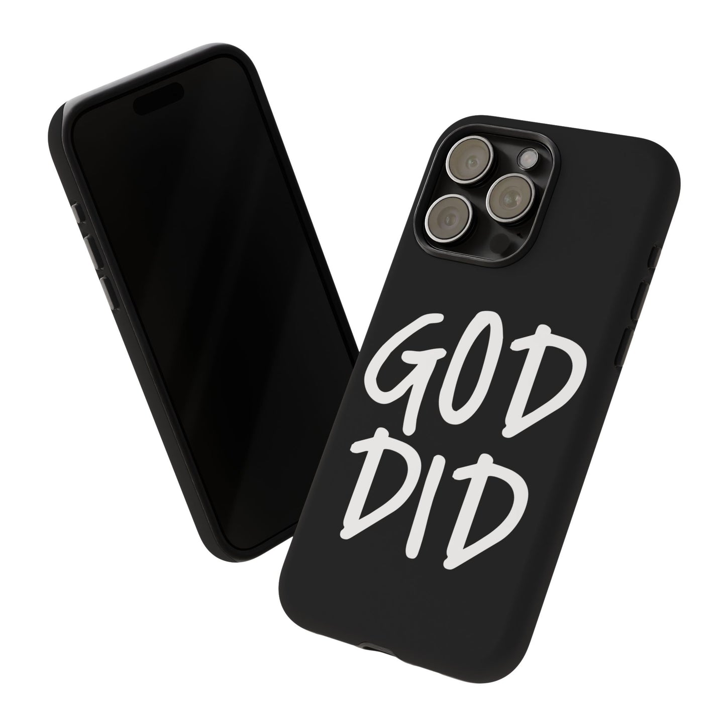 GOD DID - Apple iPhone Case(iPhone 13, 14, 15, 16, 17 Pro/Pro Max)