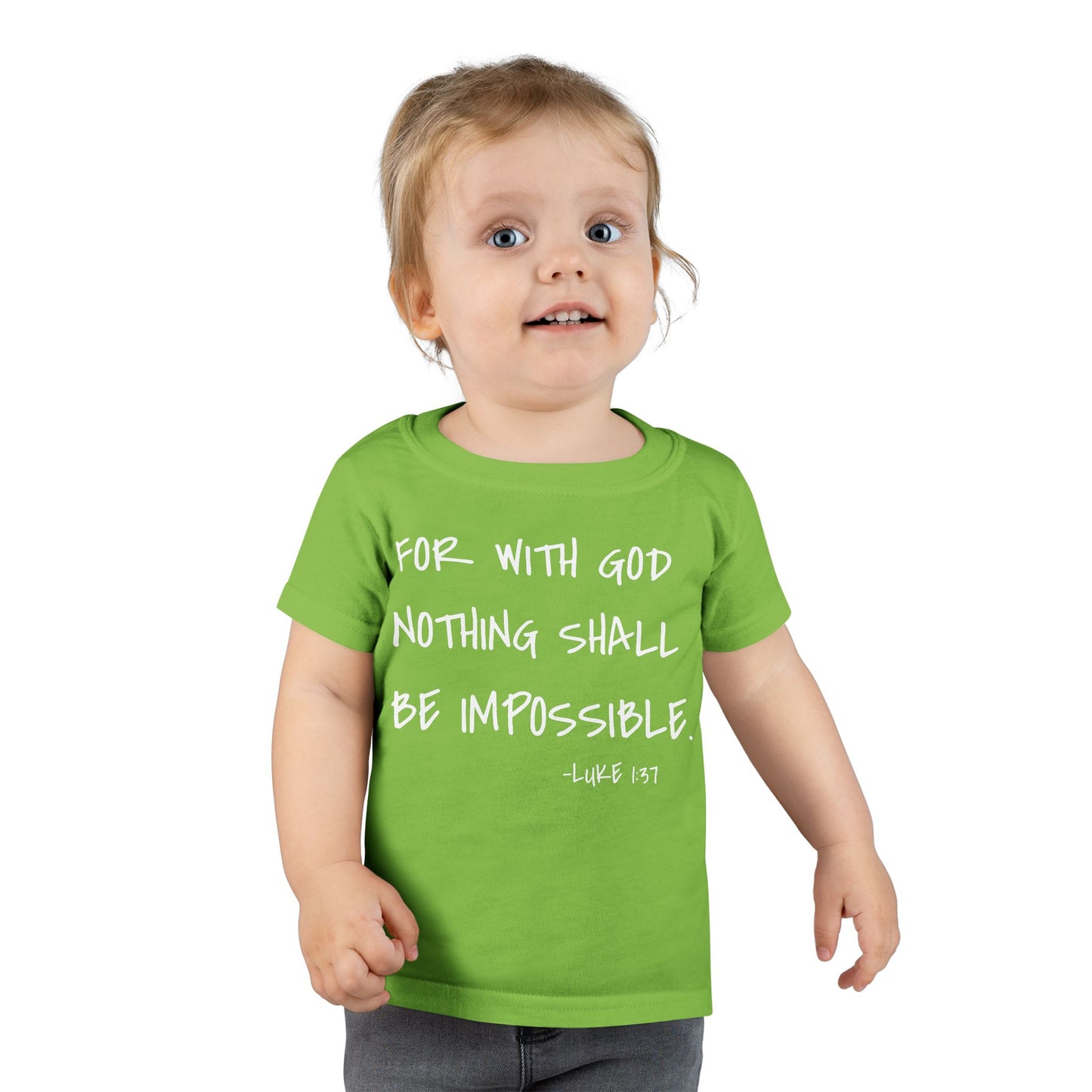 GOD DID - Faith Inspired Toddler T-shirt