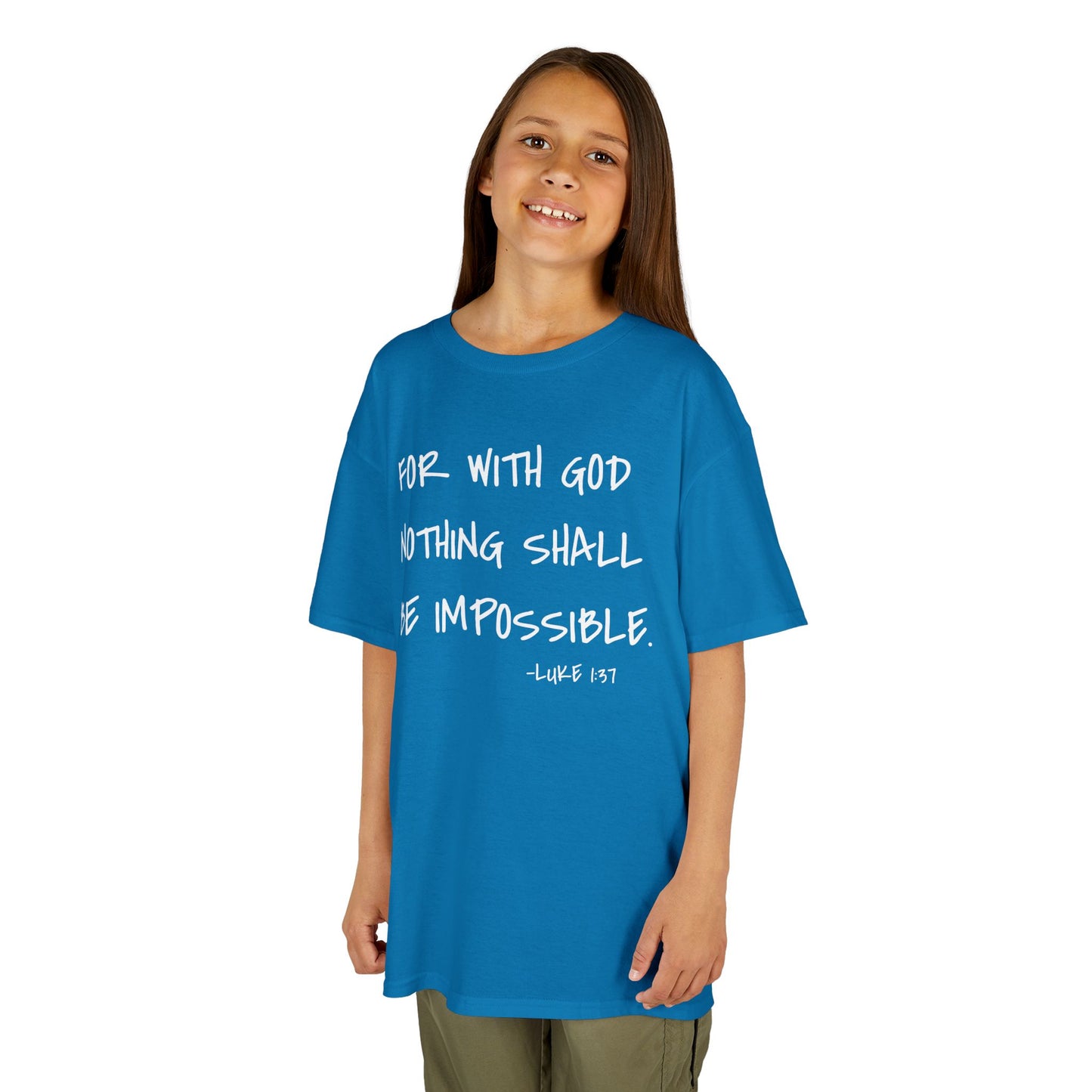 GOD DID - Kids Heavy T-Shirt