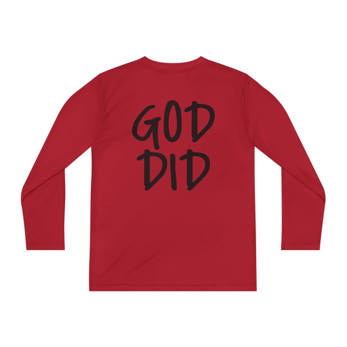 GOD DID - Youth Long Sleeve T-Shirt