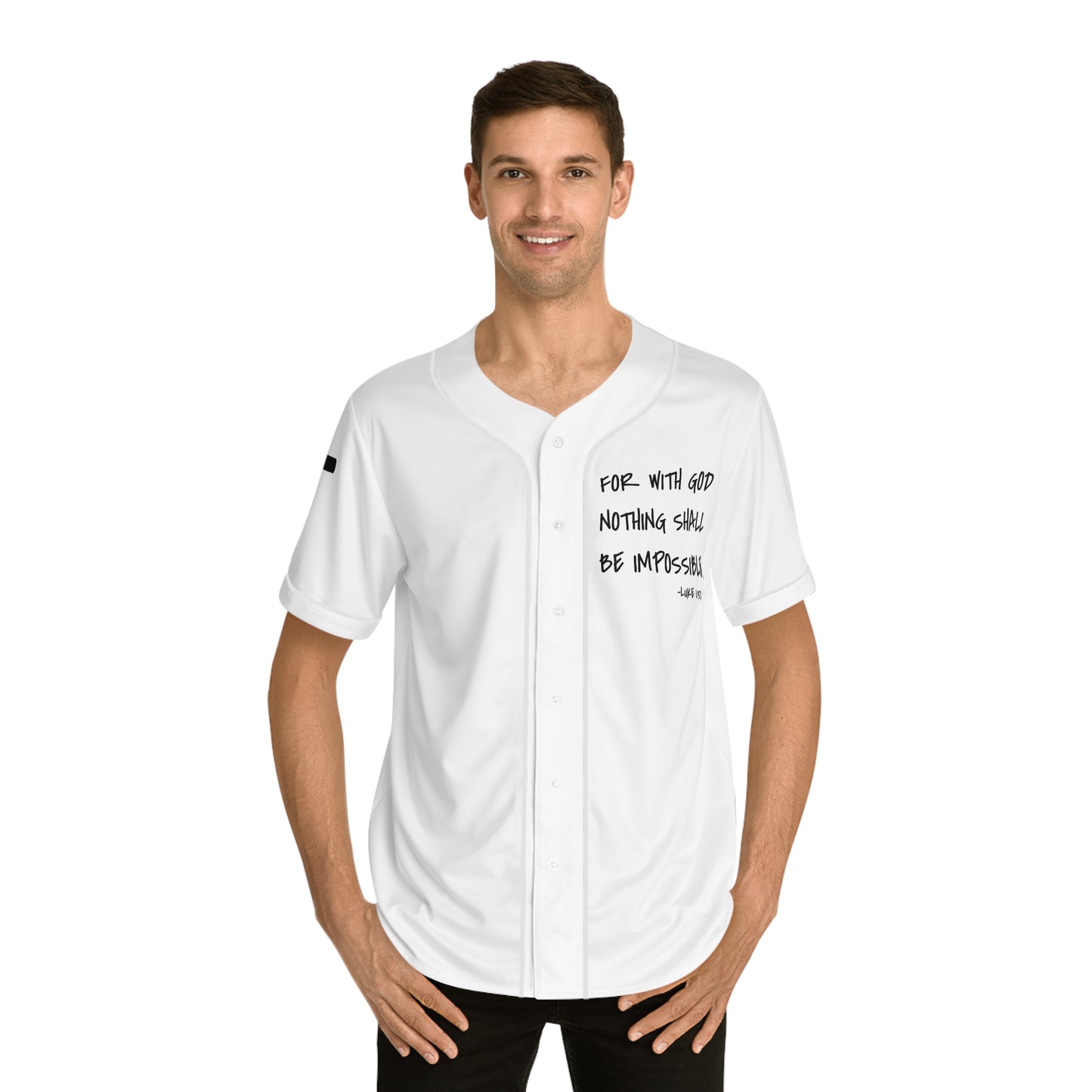 GOD DID - Men's Baseball Jersey