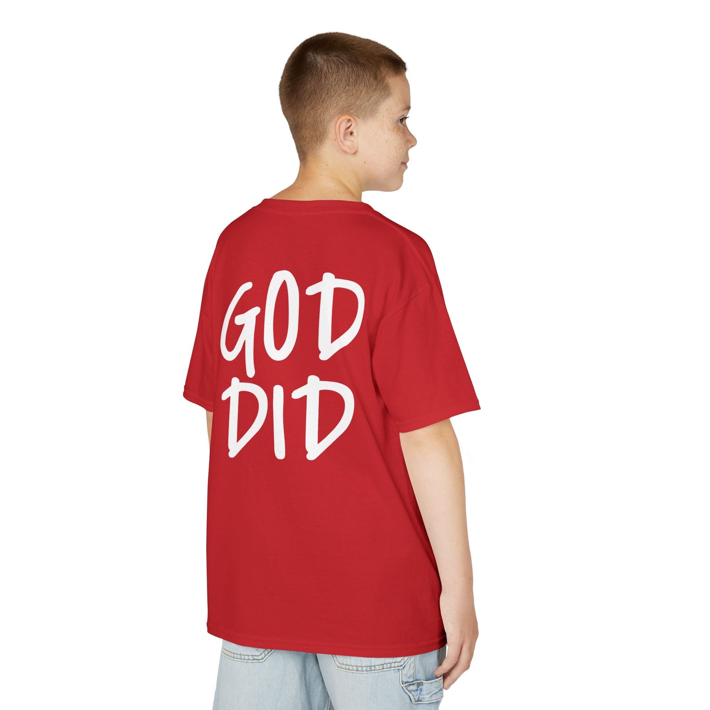 GOD DID - Kids Heavy T-Shirt
