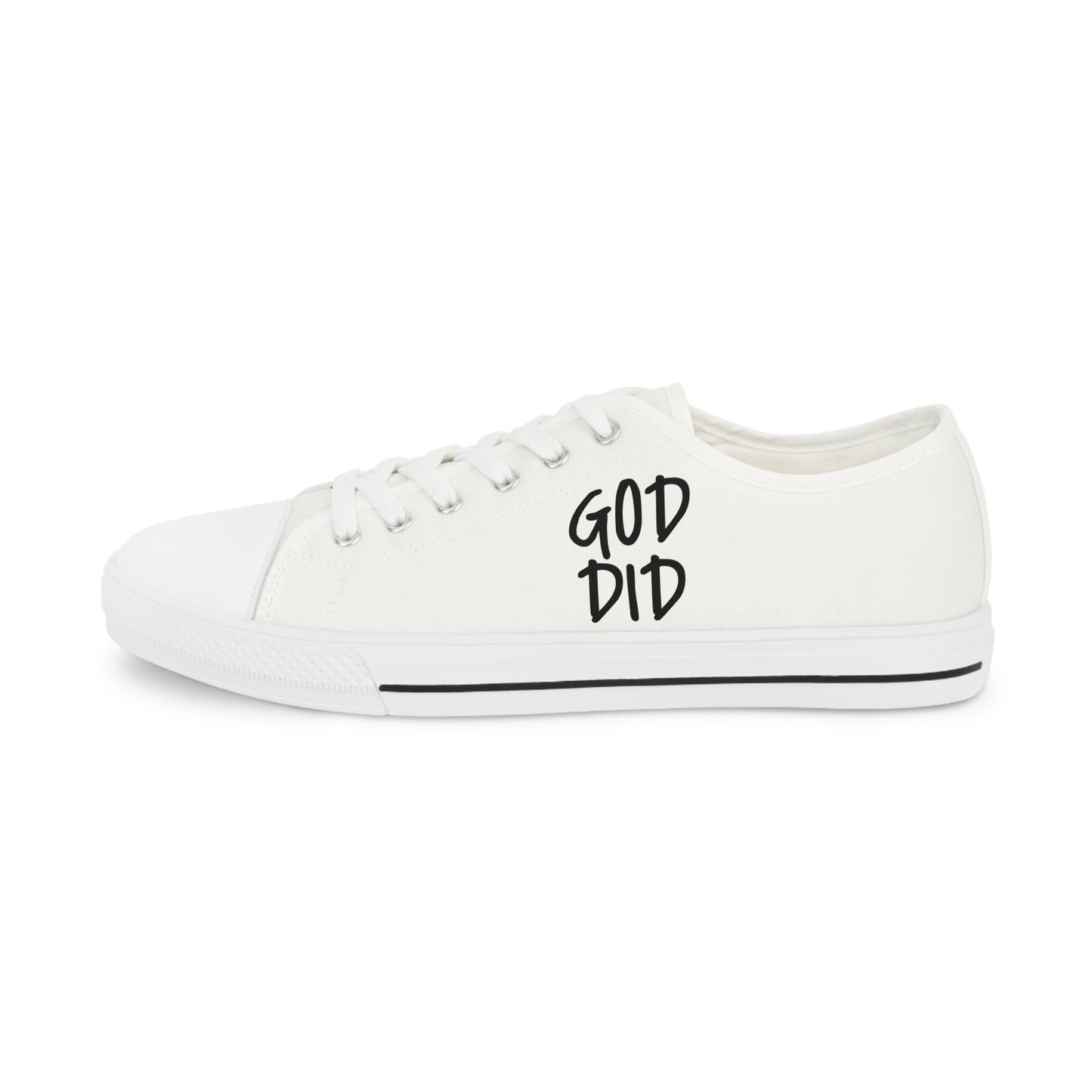 GOD DID - Men's Low Top Sneakers