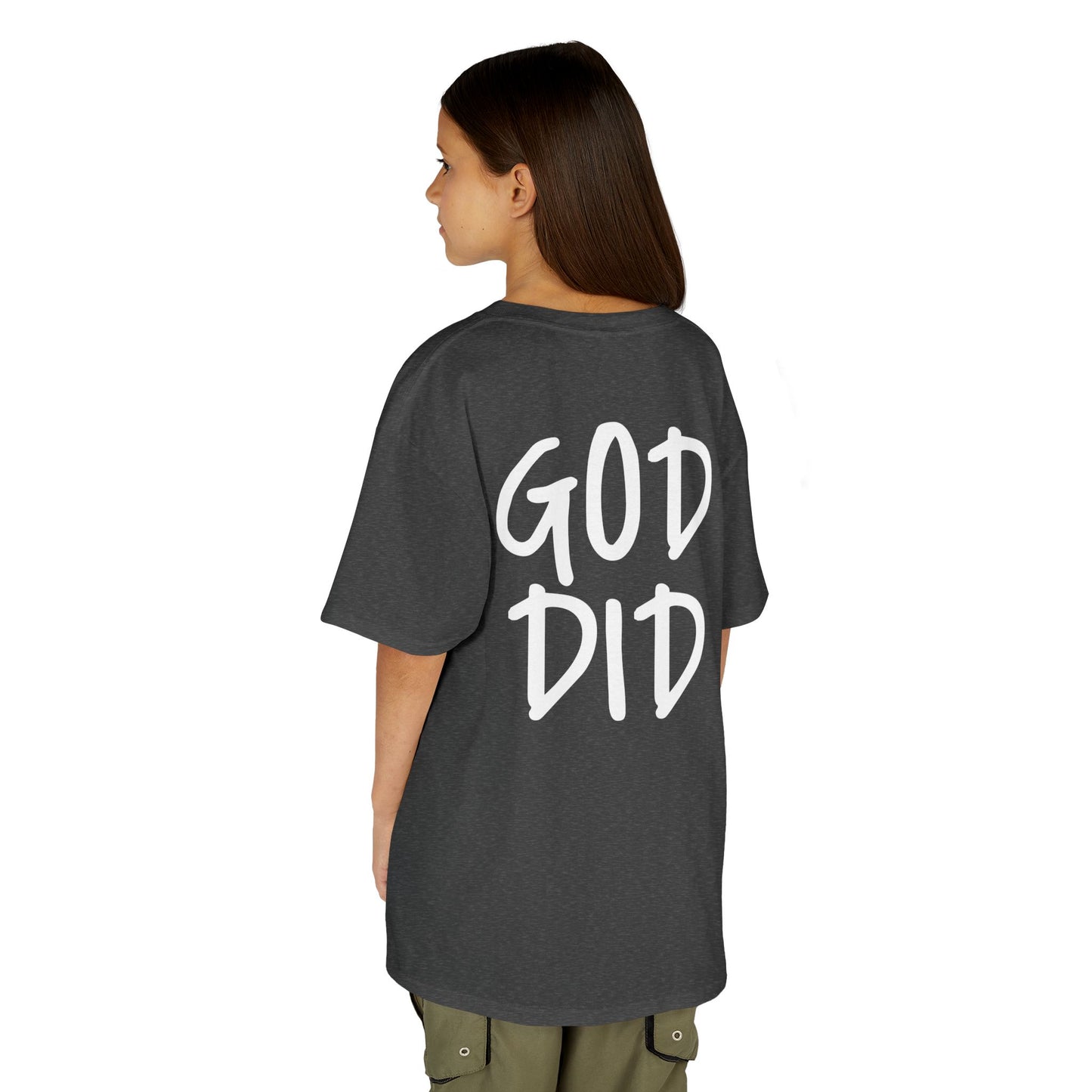 GOD DID - Kids Heavy T-Shirt