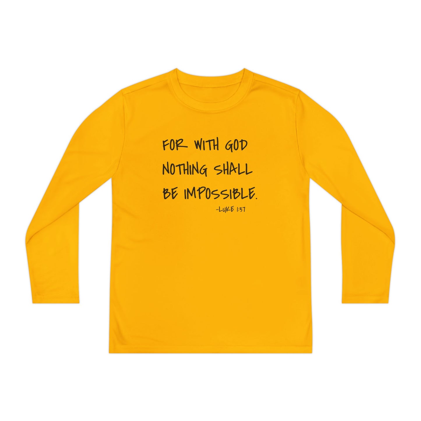 GOD DID - Youth Long Sleeve T-Shirt
