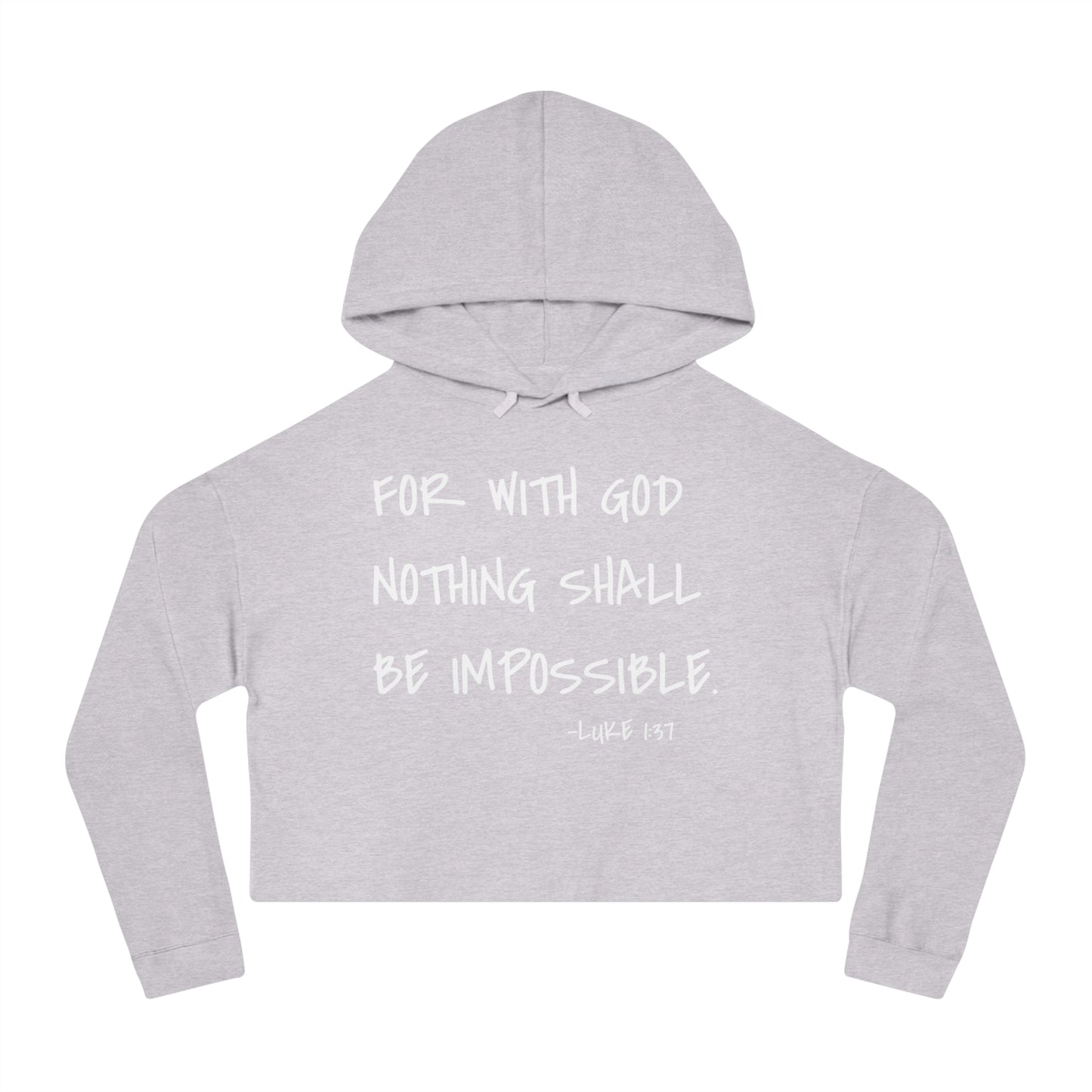 GOD DID - Women’s Cropped Hoodie