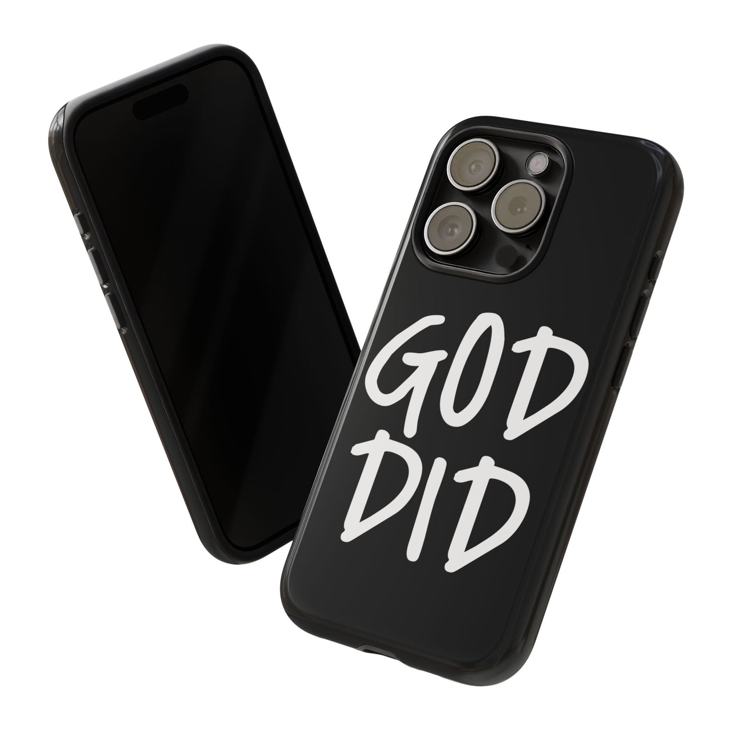 GOD DID - Apple iPhone Case(iPhone 13, 14, 15, 16, 17 Pro/Pro Max)