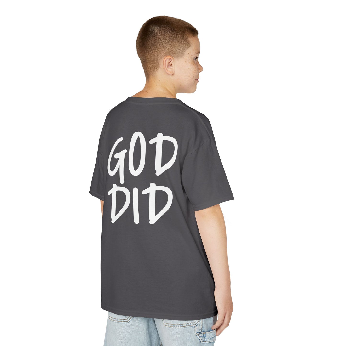 GOD DID - Kids Heavy T-Shirt