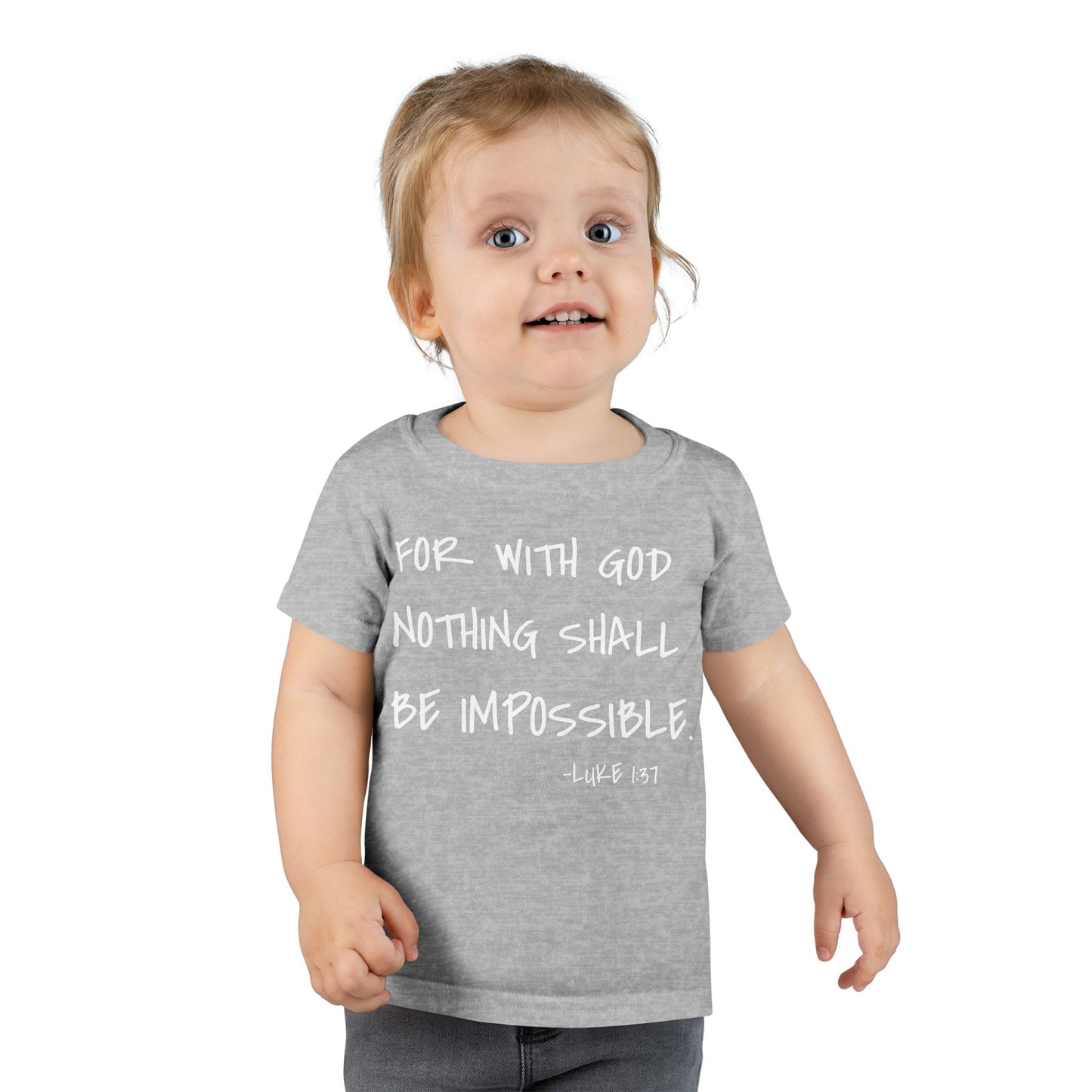 GOD DID - Faith Inspired Toddler T-shirt