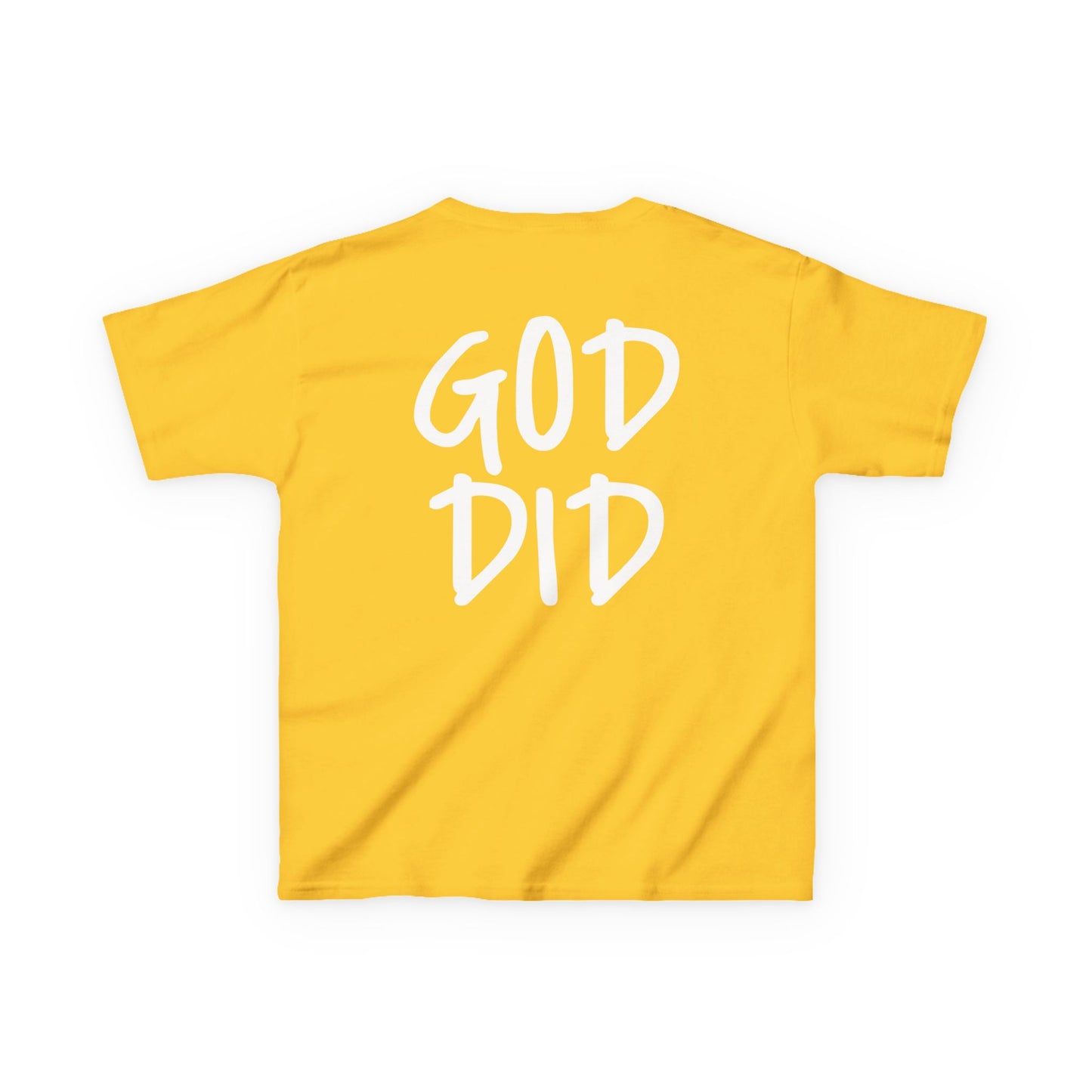 GOD DID - Kids Heavy T-Shirt