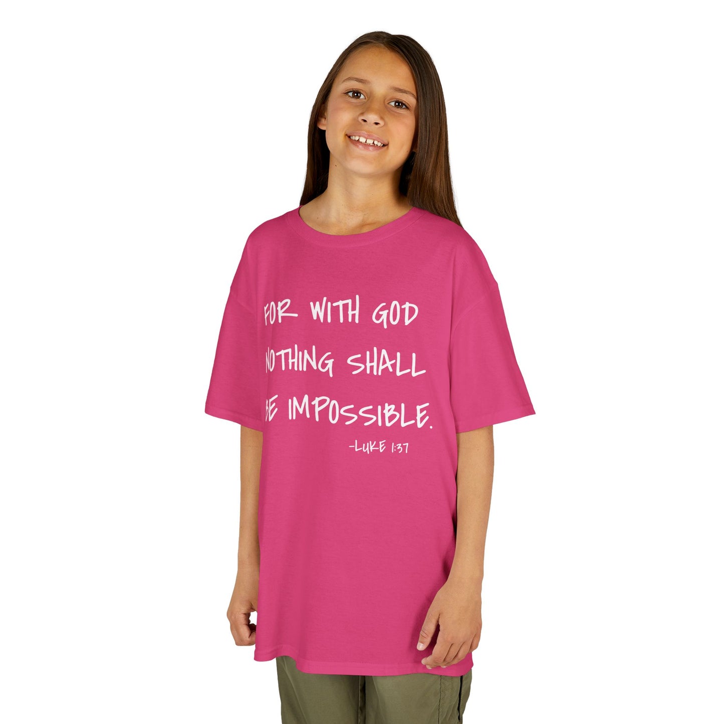 GOD DID - Kids Heavy T-Shirt