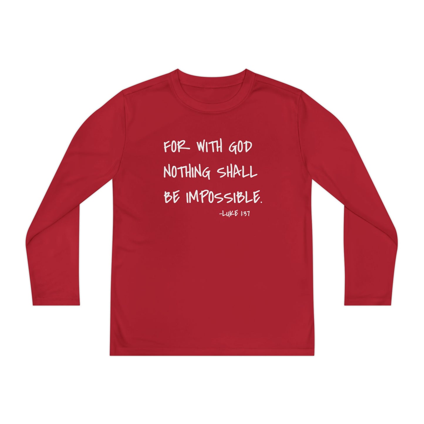 GOD DID - Youth Long Sleeve T-Shirt