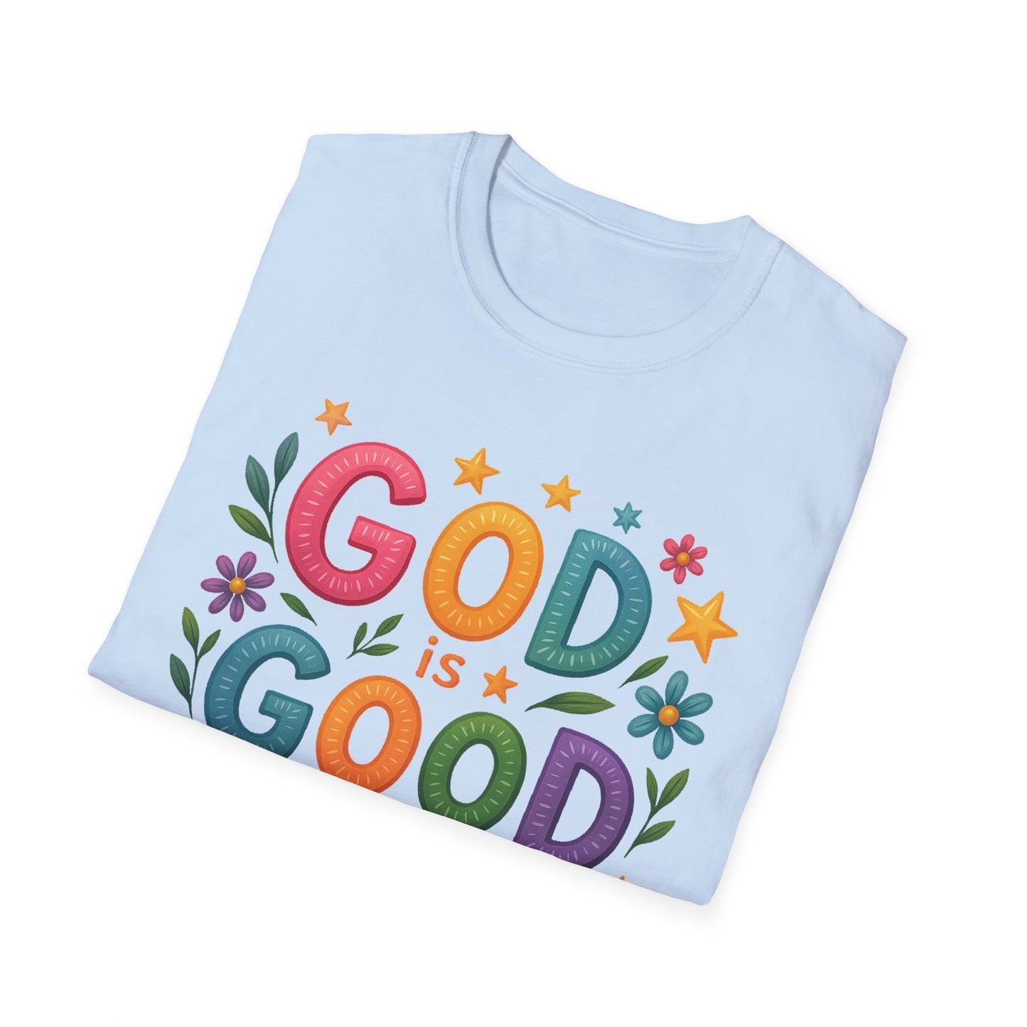 God Is Good Faith Based Christian T-Shirt, Apparel Gift For Believers