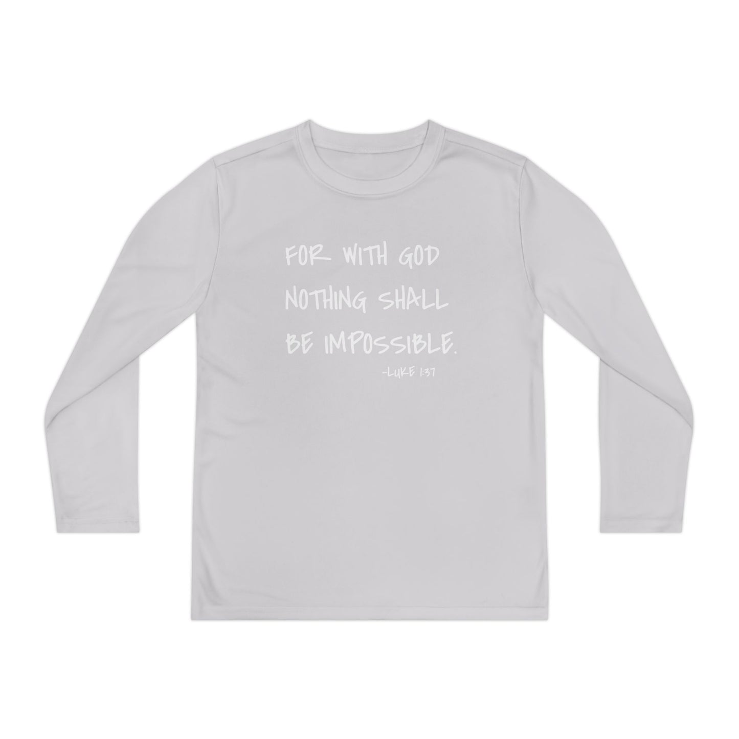 GOD DID - Youth Long Sleeve T-Shirt