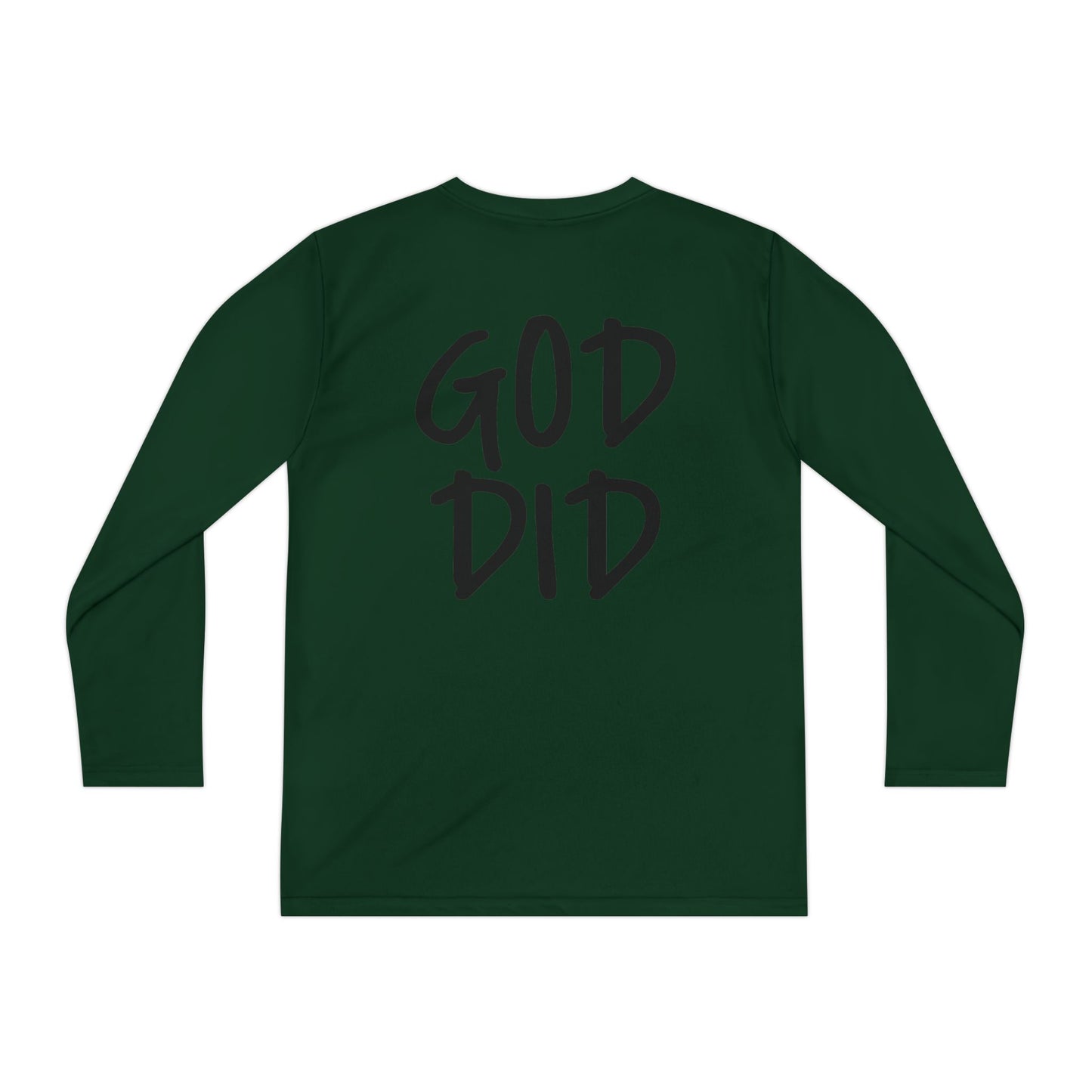 GOD DID - Youth Long Sleeve T-Shirt