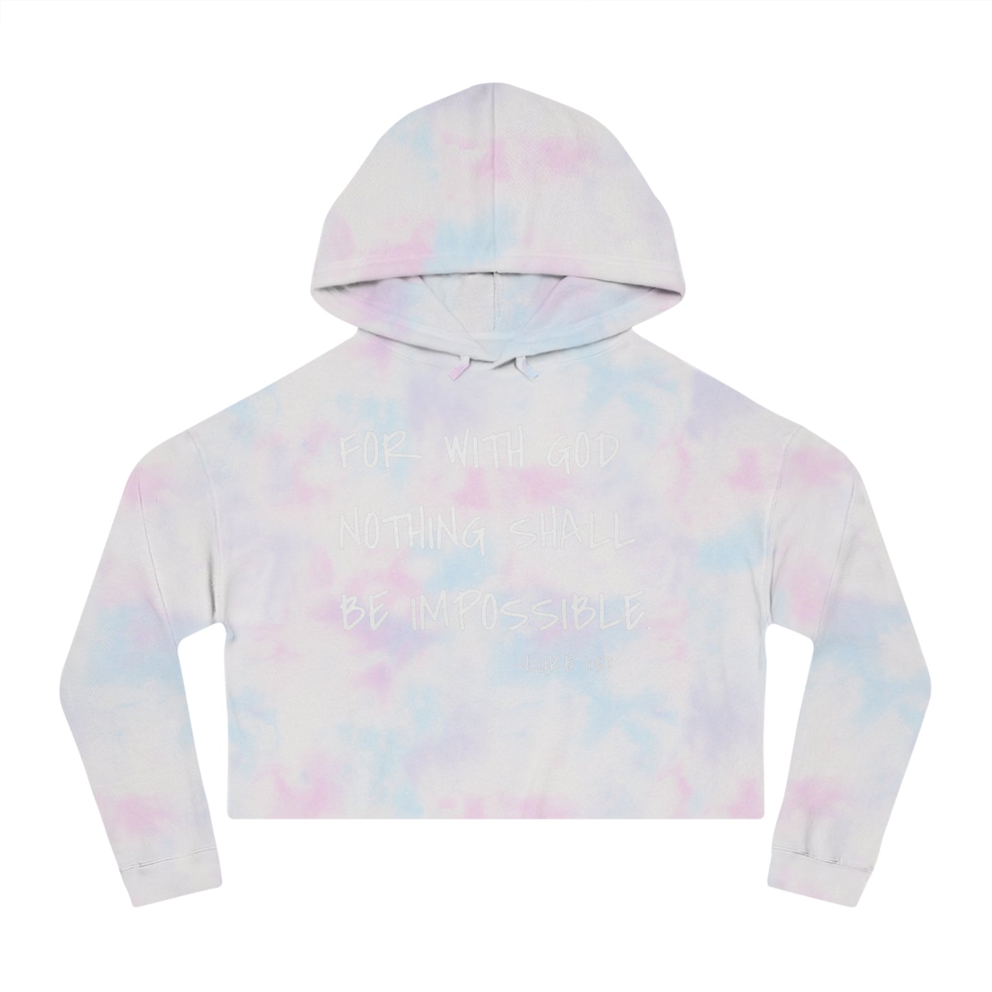 GOD DID - Women’s Cropped Hoodie