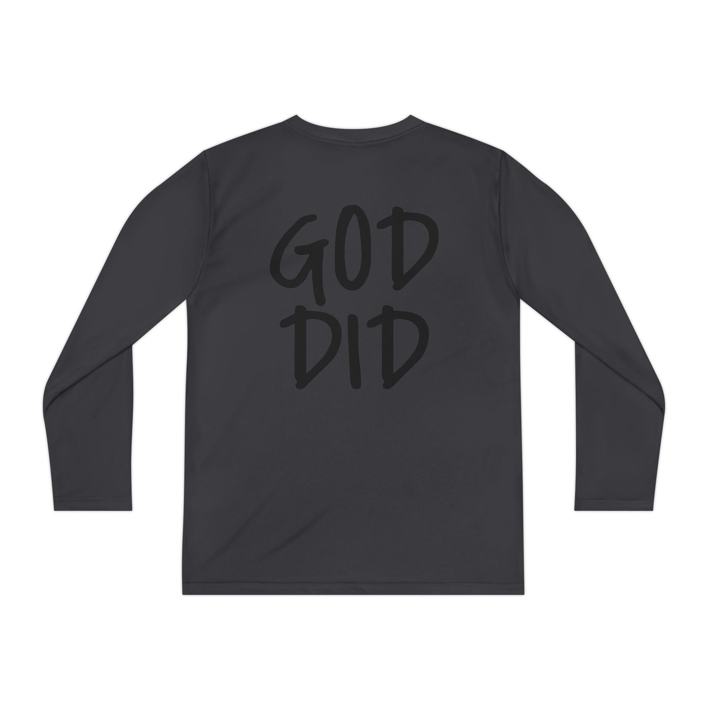 GOD DID - Youth Long Sleeve T-Shirt