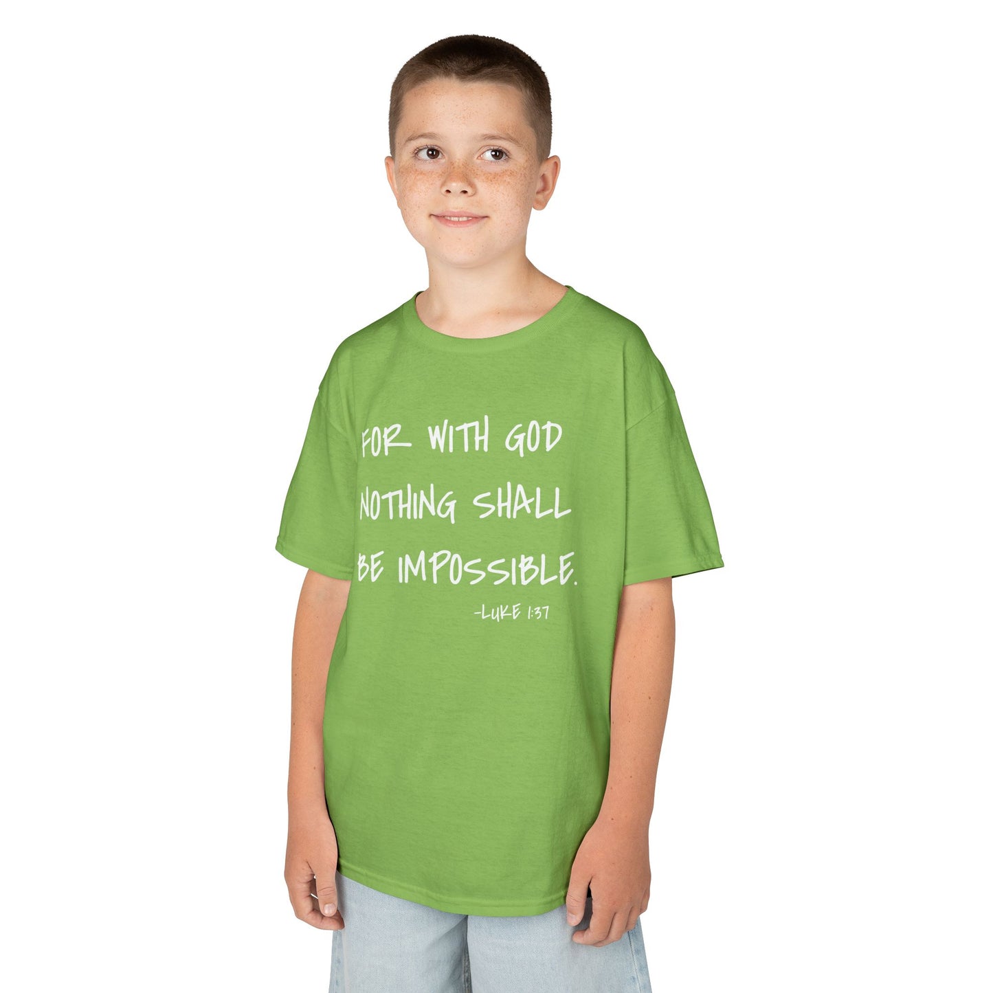 GOD DID - Kids Heavy T-Shirt