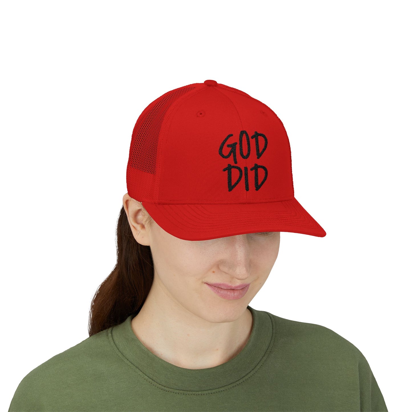 GOD DID - Snapback Trucker Cap