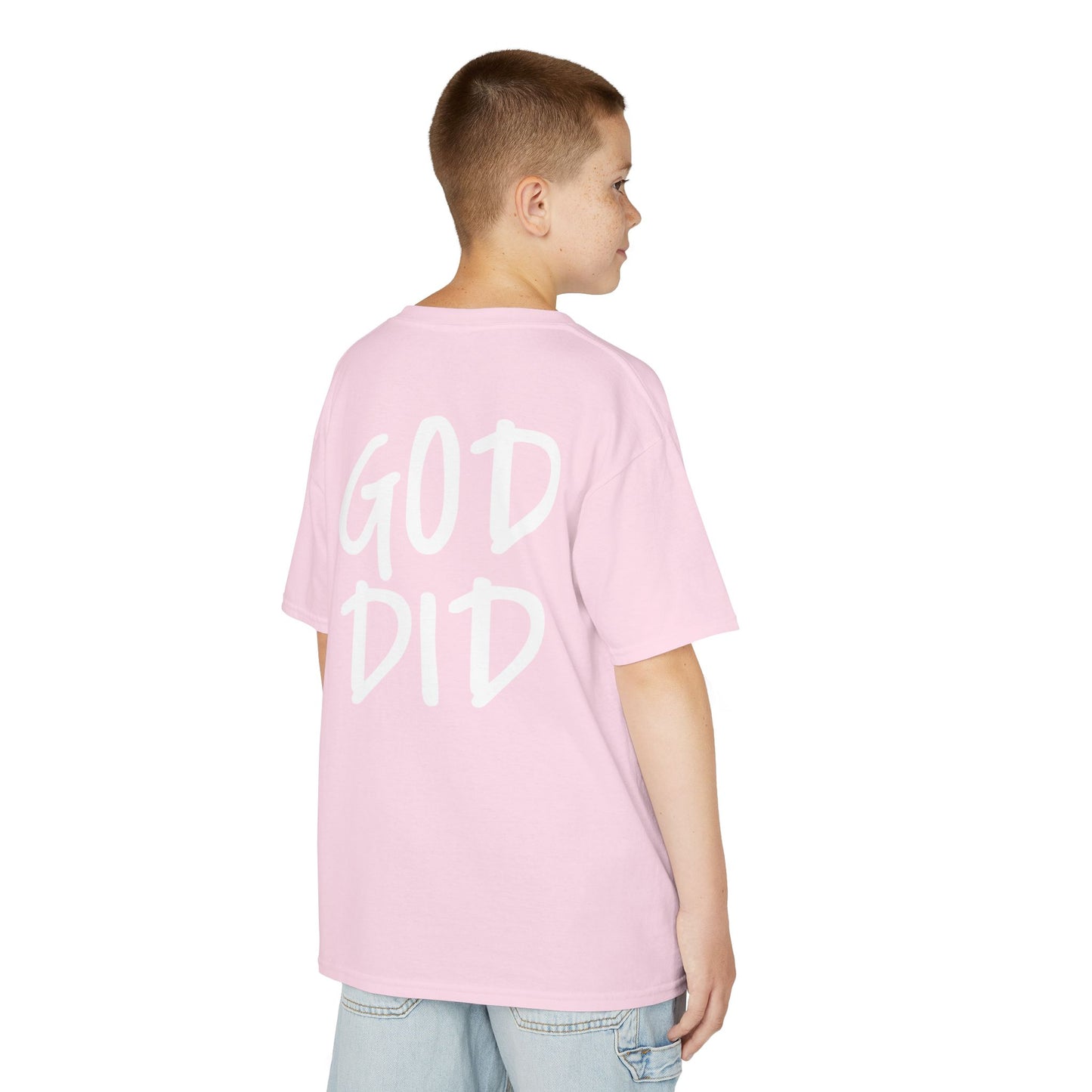 GOD DID - Kids Heavy T-Shirt