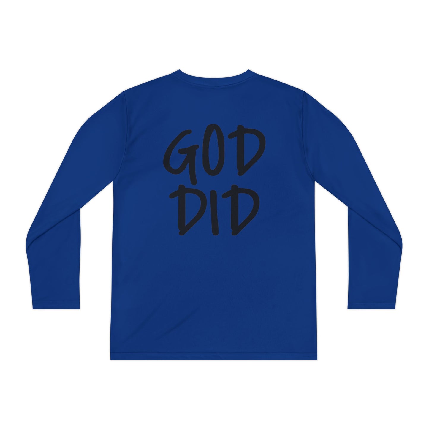 GOD DID - Youth Long Sleeve T-Shirt