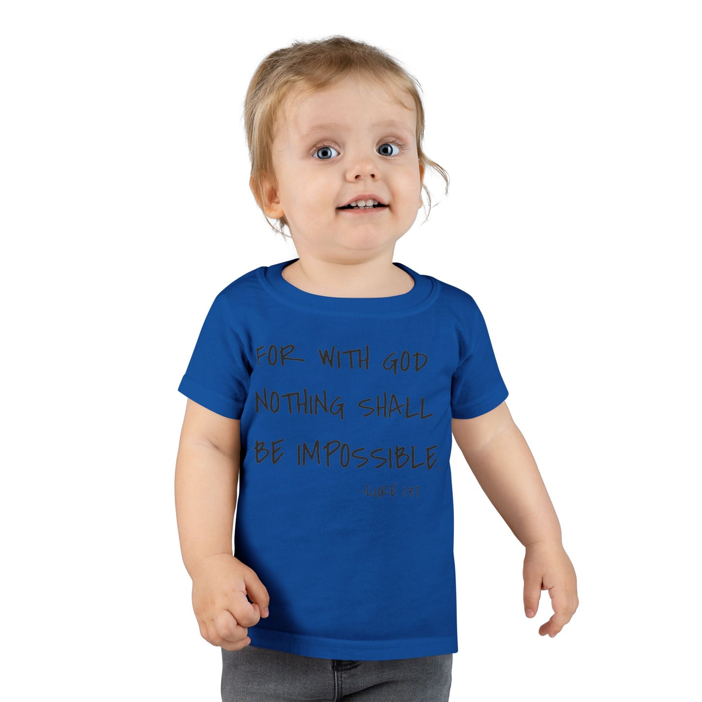 GOD DID - Faith Inspired Toddler T-shirt