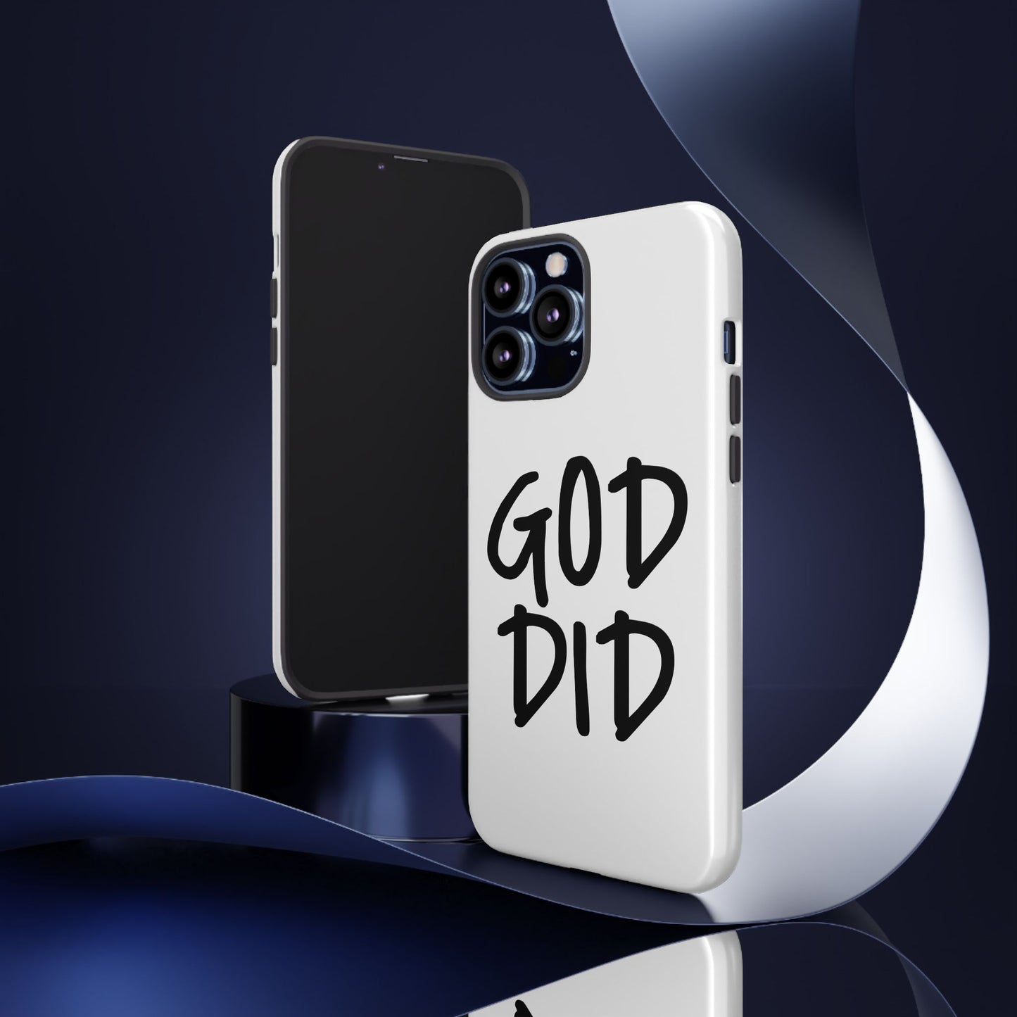 GOD DID - Apple iPhone Case(iPhone 13, 14, 15, 16, 17 Pro/Pro Max)